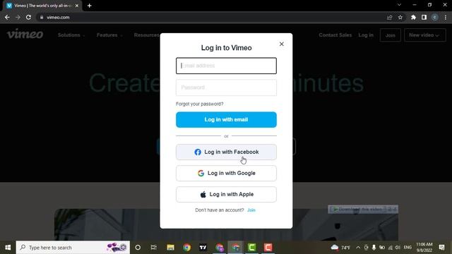 How To Login Vimeo Account | Sign-In Vimeo Account 2022