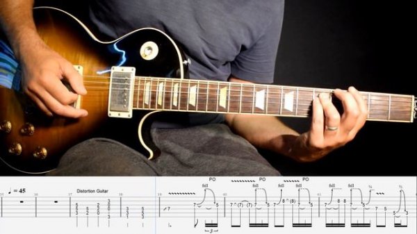 Guns n roses - Don´t Cry solo lesson with tabs