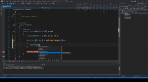 ВЫВОД МАССИВА _ ПЕРЕБОР МАССИВА _ МАССИВЫ И ЦИКЛЫ _ C# ОТ НОВИЧКА К ПРОФЕССИОНАЛУ _ # 26 (1080p)