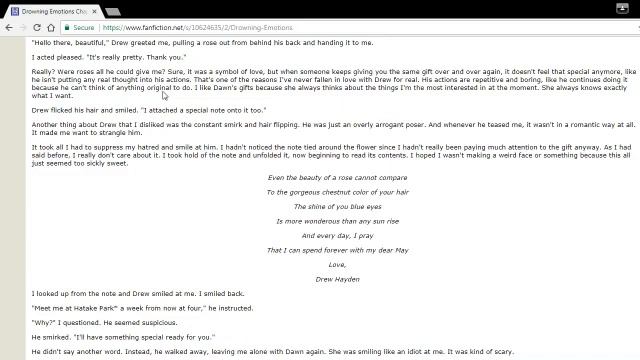 Drowning Emotions: Chapter 2 - Sapphirepearlshipping Fanfic! смотреть онлайн