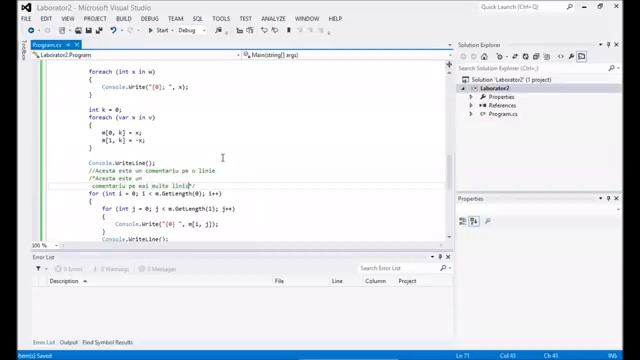 Masive, colecții și transmiterea parametrilor ? C# .NET [Ep. 2] ? смотреть онлайн