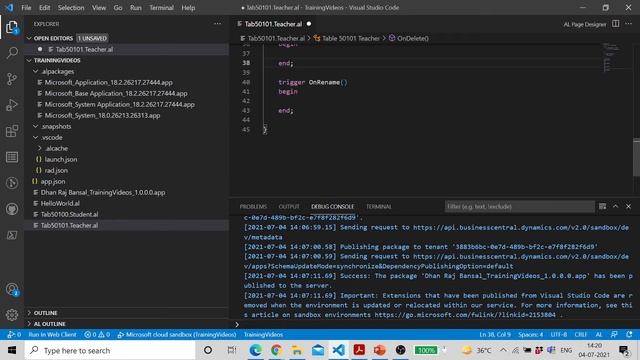 Getting Started with Development in Microsoft Dynamics 365 Business Central смотреть онлайн