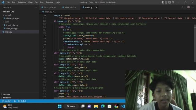 Membuat Program Input Nilai Mahasiswa menggunakan konsep MVC #python смотреть онлайн