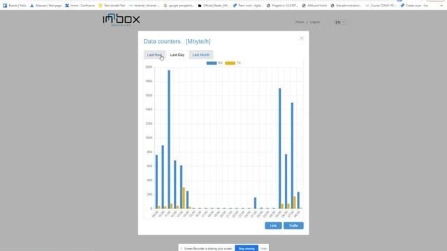 слайд 5 - новый GUI, статус сети