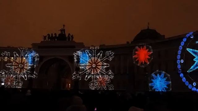 Санкт-Петербург, Дворцовая площадь, 4 января 2015 г. смотреть онлайн