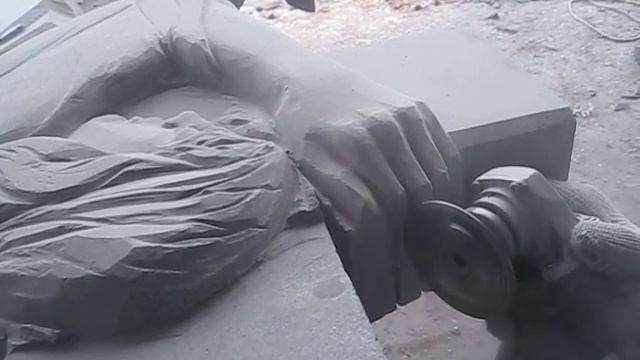 Изготовление памятника Ангел видео 7