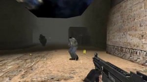 Играю в кс 1.6 с ботами зомби часть 1 (балуемся)