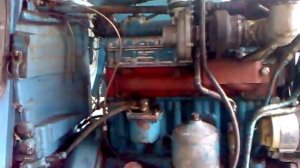 Работа двигателя д-240  с турбиной