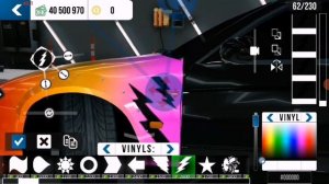 Как сделать топ винил на NISSAN SILVIA S15 в car parking multiplayer