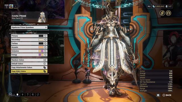 Warframe Ivara Prime Fashionframe (Per request) смотреть онлайн