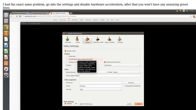 Ubuntu: VLC Media Player display problems смотреть онлайн
