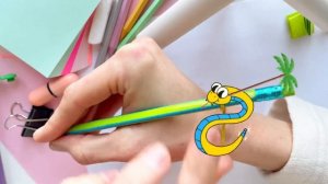 Как научить ребёнка правильно держать карандаш или ручку ( для правшей )