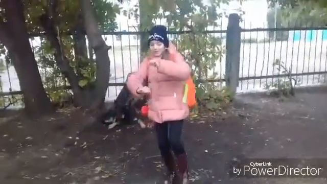 МИНИ ВЛОГ:МЫ ГУЛЯЕМ ПОСЛЕ ШКОЛЫ,МЕНЯ ЧУТЬ НЕ УКУСИЛА СОБАКА смотреть онлайн