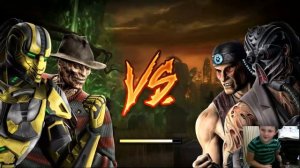 Игра "Mortal Kombat" драки, командная лестница и друг против друга.