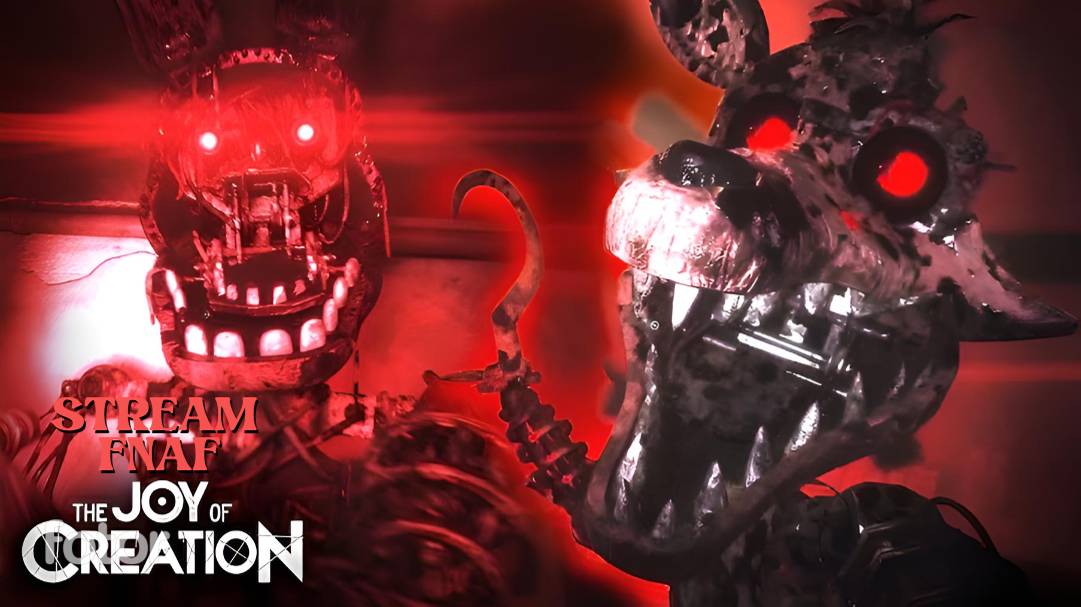 🐻THE JOY OF CREATION DEMO STREAM 👊🏻 |💥НОВЫЙ TJOC ОДНИ ЭМОЦИИ🤯| 🔦 #tjoc #thejoyofcreation #fnaf