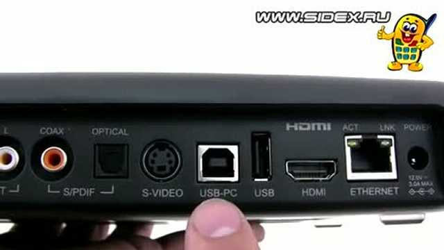 Sidex.ru: Видеообзор HD медиаплеера Popcorn Hour A-200 смотреть онлайн