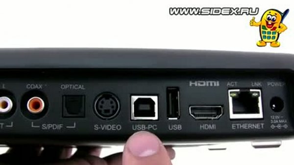 Sidex.ru: Видеообзор HD медиаплеера Popcorn Hour A-200