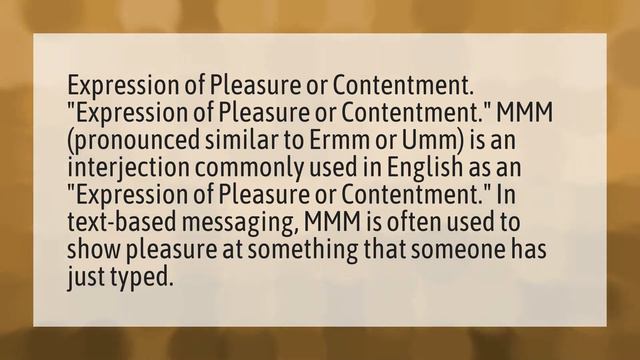 What does MMM mean in a text? смотреть онлайн