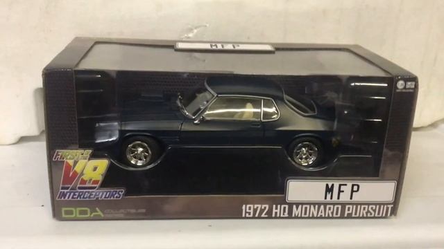 DDA 1:24 1972 HQ Monaro Pursuit (MFP).  “A Fuel Injected Suicide Machine”.  #madmax