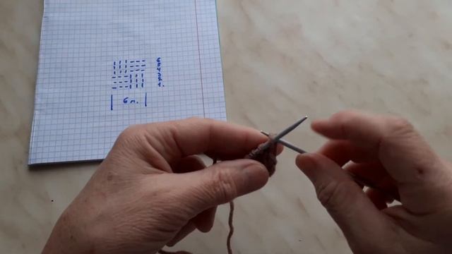 Узор шахматка спицами для начинающих вязальщиц. смотреть онлайн