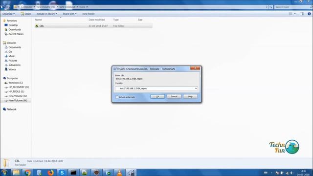 Change / relocate SVN repository URL смотреть онлайн