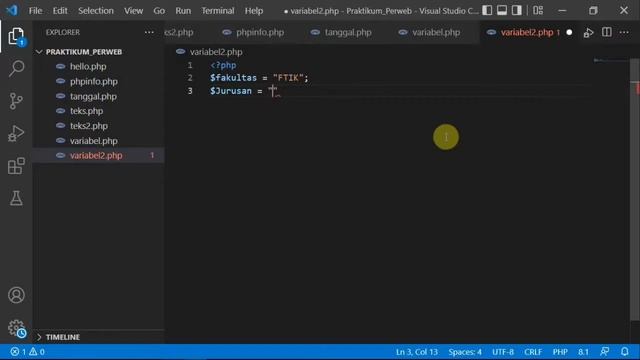 Belajar PHP Dasar - Struktur Program PHP | Pemrograman Web Dasar смотреть онлайн