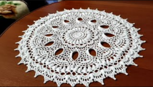 САЛФЕТКА ,,БРЕННА,, крючком 1часть. Салфетка от Патриции Кристоферсен. (720p).mp4