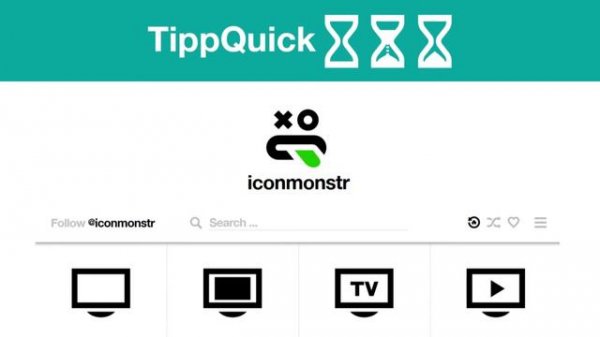 IconMonstr [Free Icons] - WebTipp #1