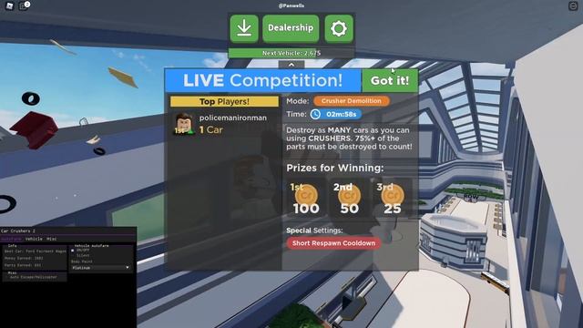 CAR CRUSHERS 2 SCRIPT 2021 смотреть онлайн