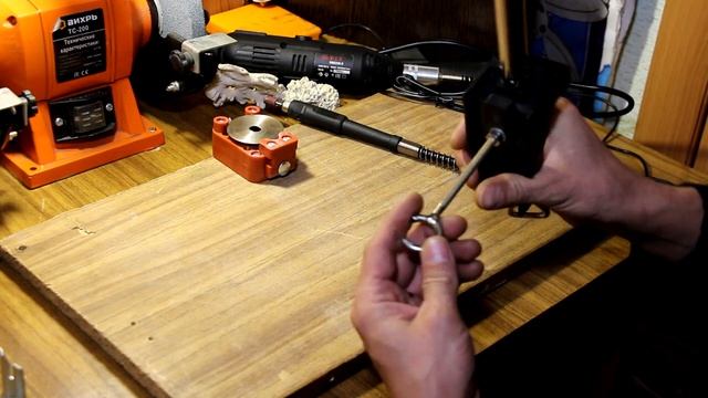 Самодельные приспособления для удобства рабыты гравером. Гравер P.I.T с гибким валом. смотреть онлайн