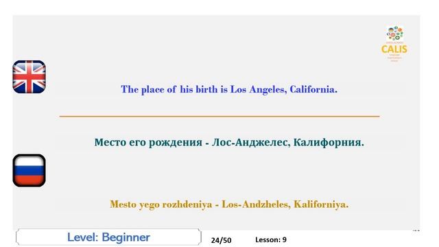 9. Russian Beginner Level Speaking Lesson Practice Learning смотреть онлайн