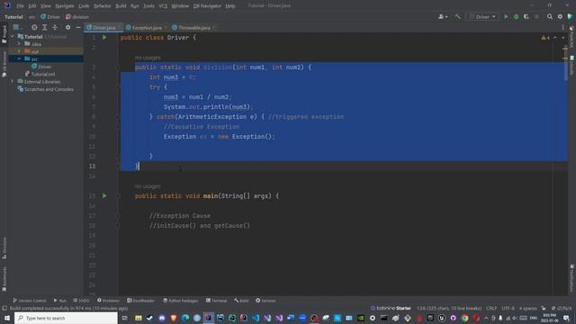 Exceptions Episode 07: Exception Cause смотреть онлайн