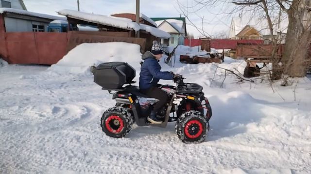 КАТАНИЕ НА КВАДРОЦИКЛЕ — Avantis Hunter 200 смотреть онлайн