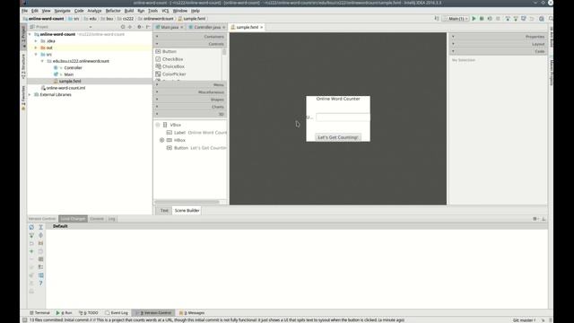 JavaFX with SceneBuilder смотреть онлайн