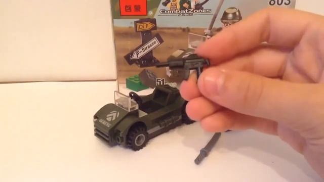 Lego Combat Zones 803— Small Military смотреть онлайн