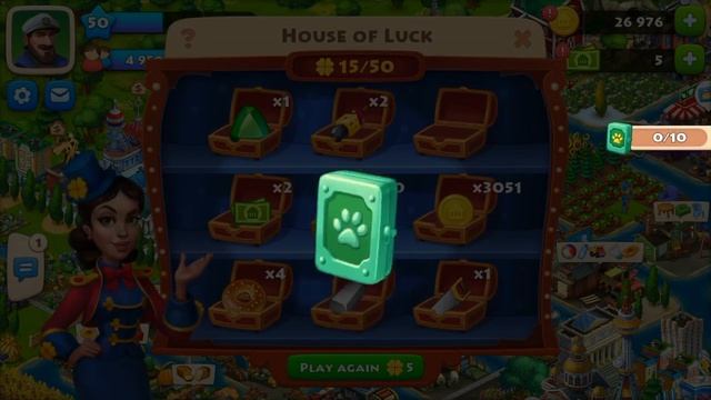 Opening 10 ❗️ chests in House Of Luck | Township смотреть онлайн