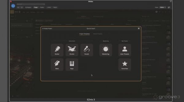 01. Quick Start Window