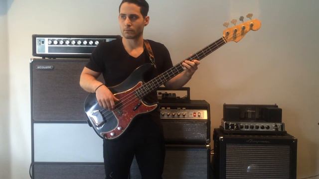 1960 Fender Precision Bass // 1978 Ampeg SVT // Ampeg 1x15 (GoodmansGuitars) смотреть онлайн