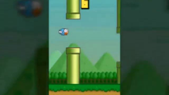 Fly Happy Bird))) Птица решила меня достать?!))) Рекорд💣 смотреть онлайн