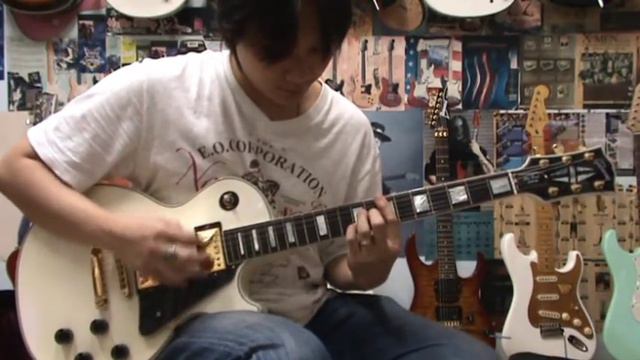 GIBSON CUSTOMSHOP LP CUSTOM GUITAR CLEAN SOUND смотреть онлайн