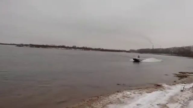 3s-ge mt в водометном катере, водомет Кинель-180. Первый выезд. смотреть онлайн