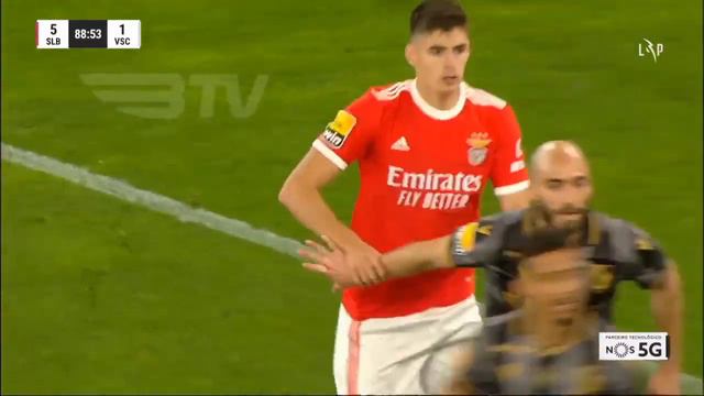 Goal | Golo António Silva: Benfica (5)-1 Vitória SC (Liga 22/23 #25) смотреть онлайн