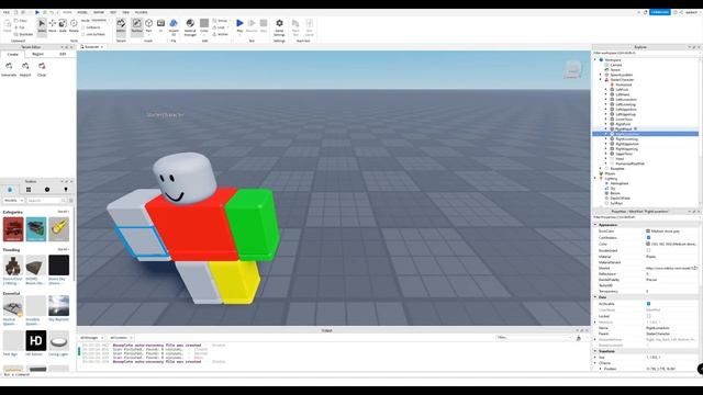 Как сделать своего стартового персонажа в роблокс студио (ГАЙД) смотреть онлайн