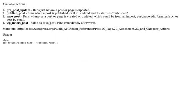 Wordpress: Wordpress hook before inserting post into database (3 Solutions!!) смотреть онлайн