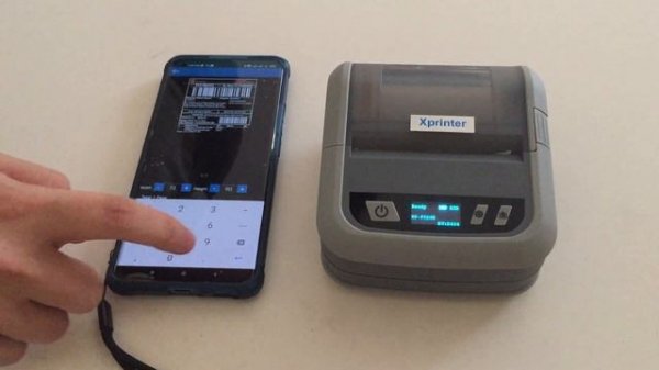 Xprinter XP-P323B Print label from mobile phone