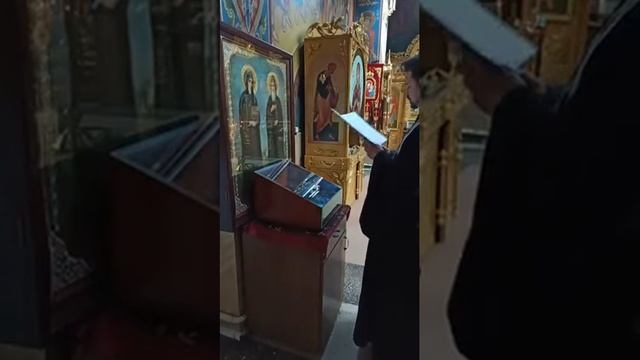 Молебен о семье и детях святым Петру и Февронии. 26.04.2021. Прот.Сергий. смотреть онлайн