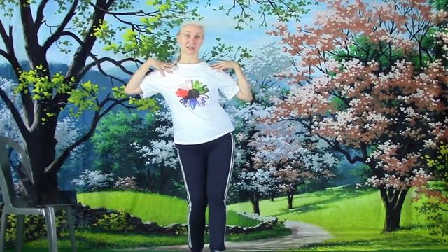 Танцевальная зарядка "Попрыгушки!", часть 10, разбор движений смотреть онлайн