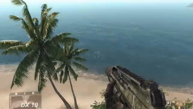 DirectX9 vs DirectX10 Crysis смотреть онлайн