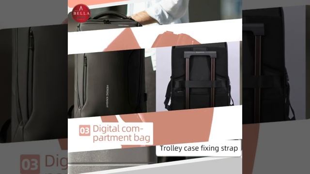 Heroic Knight Large Capacity Fashion Men Backpack Multifunctional Waterproof смотреть онлайн
