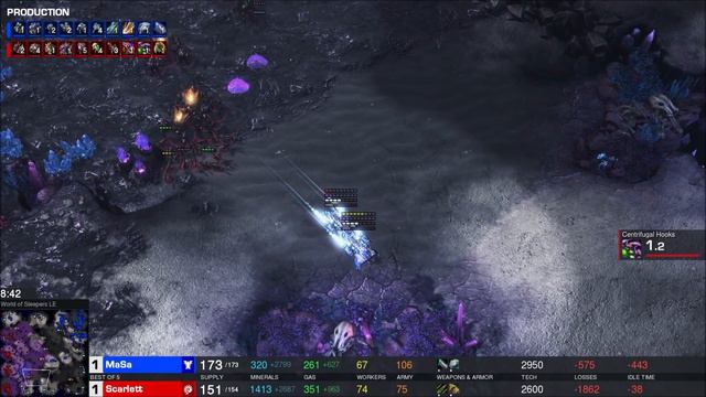 Sunday Series - MaSa (T) vs Scarlett (Z) - StarCraft 2 - Legacy of the Void 2019 смотреть онлайн